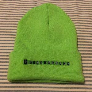 Neon Green Beanie